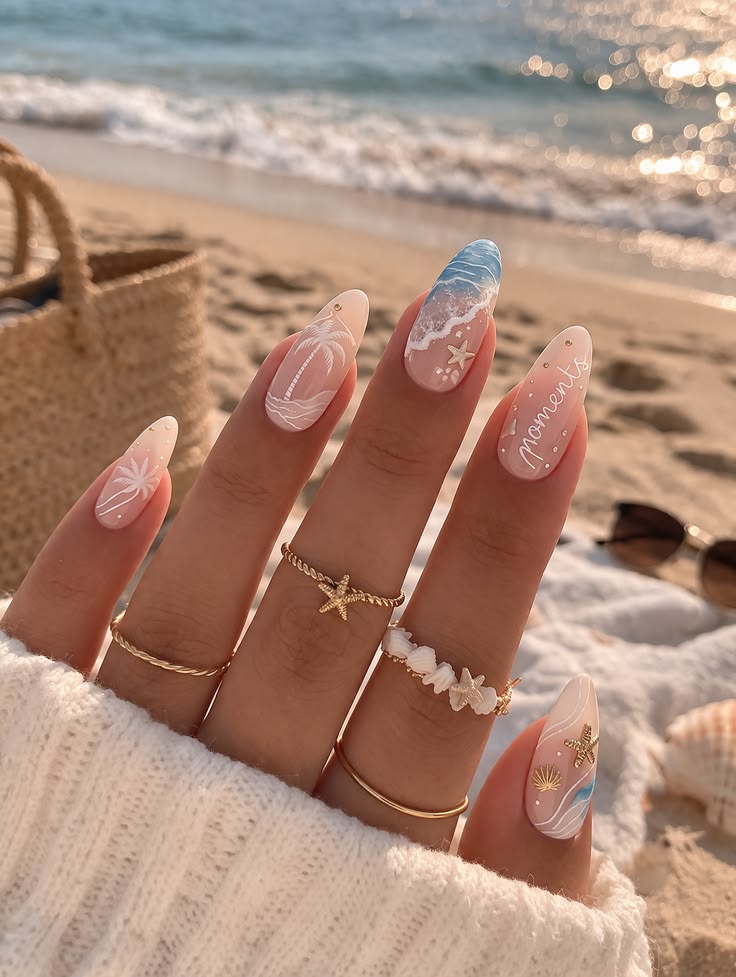 23 Summer Holiday Nail Ideas for Beach & Vacation Season